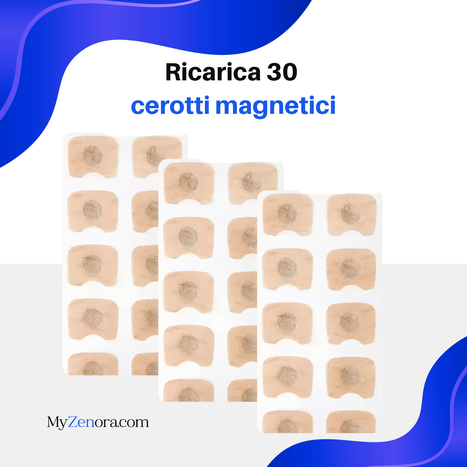 MyZenora® Ricarica 30 Cerotti Magnetici